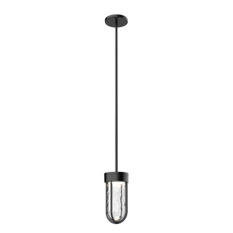 DAVY 9'' EXTERIOR PENDANT BLACK, 14W, 120VAC LED, 3000K, 90CRI (461|EP17609-BK)