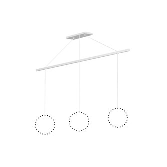 Marquee 47-in White Linear Pendant Canopy System (461|CNL3AC-WH)