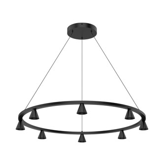 Dune 33-in Black LED Chandeliers (461|CH19933-BK)