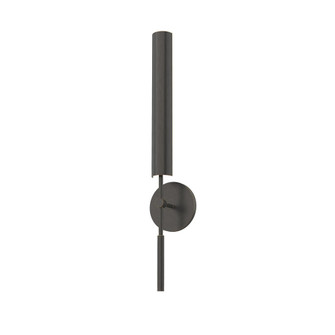 Astrid 25-in Metal Shade/Urban Bronze Damp-Rated Dimmable LED Wall/Vanity Light (7713|WV316401UBMS)