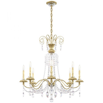 Helenia 8 Light Chandelier in Heirloom Silver with Clear Heritage Crystal (168|AT1008N-44H)