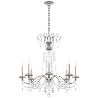 Helenia 8 Light 120V Chandelier in Antique Silver with Clear Heritage Handcut Crystal (168|AT1008N-48H)