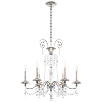 Helenia 6 Light 120V Chandelier in Antique Silver with Clear Heritage Handcut Crystal (168|AT1006N-48H)