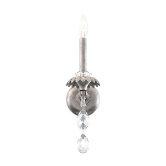 Helenia 1 Light 120V Wall Sconce in Antique Silver with Clear Heritage Handcut Crystal (168|AT1001N-48H)