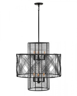 Medium Multi Tier Chandelier (87|41065BLK)