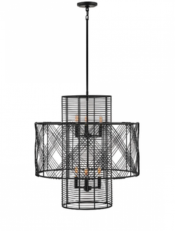 Medium Multi Tier Chandelier (87|41065BLK)
