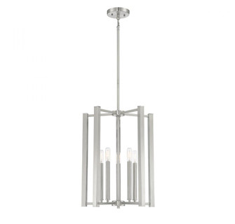 Benson 5-Light Pendant in Satin Nickel (128|3-7701-5-SN)
