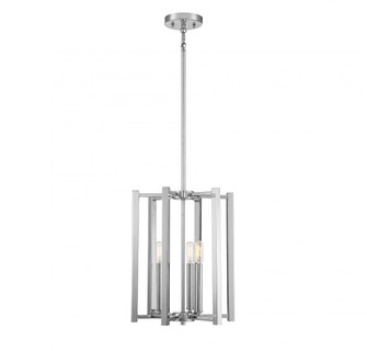 Benson 3-Light Pendant in Polished Nickel (128|3-7700-3-109)