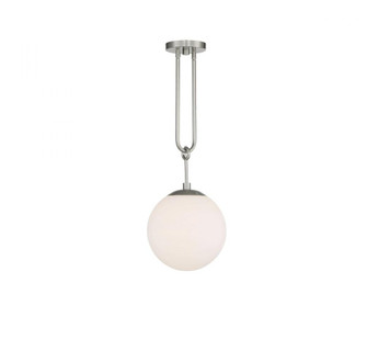 Becker 1-Light Pendant in Satin Nickel (128|7-180-1-SN)