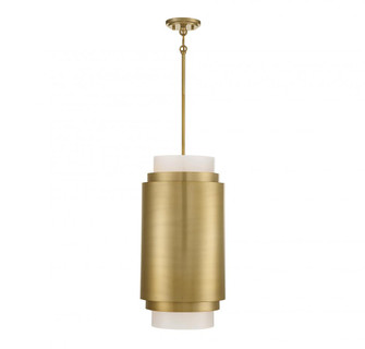 Beacon 3-Light Pendant in Burnished Brass (128|7-182-3-171)