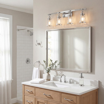 Albany 4-Light Bathroom Vanity Light in Polished Chrome (128|8-560-4-11)