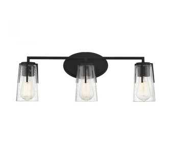 Sacremento 3-Light Bathroom Vanity Light in Black (128|8-7045-3-BK)