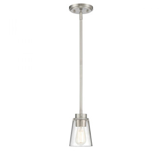 Calhoun 1-Light Mini-Pendant in Satin Nickel (128|7-1026-1-SN)