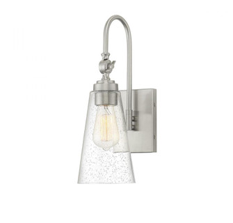 York 1-Light Adjustable Wall Sconce in Satin Nickel (128|9-108-1-SN)