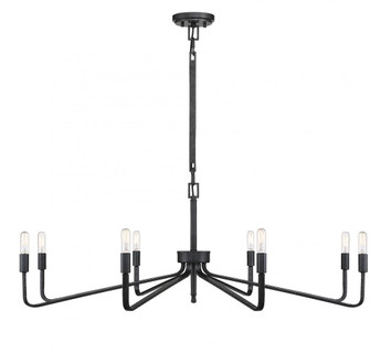 Salem 8-Light Chandelier in Forged Iron (128|1-6400-8-190)