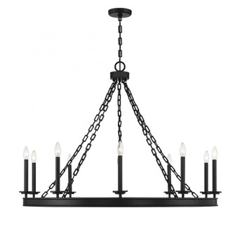 Seville 10-Light Chandelier in Matte Black (128|1-4405-10-89)