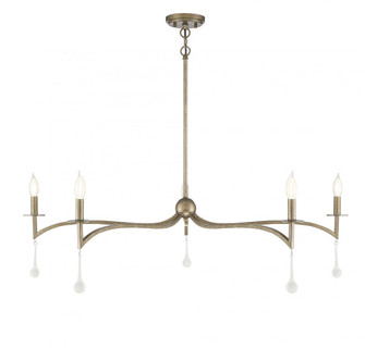 Laramie 5-Light Chandelier in Chelsea Gold (128|1-1099-5-182)