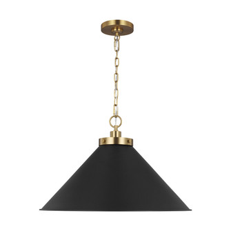 Wellfleet Wide Cone Pendant (7725|CP1311MBKBBS)