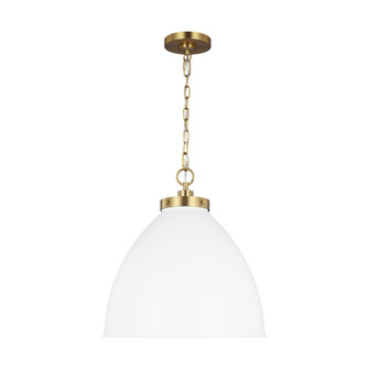 Wellfleet Large Dome Pendant (7725|CP1301MWTBBS)
