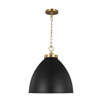 Wellfleet Large Dome Pendant (7725|CP1301MBKBBS)
