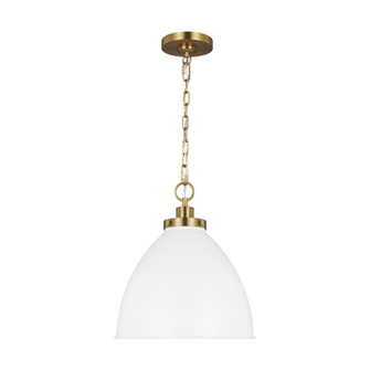 Wellfleet Medium Dome Pendant (7725|CP1291MWTBBS)