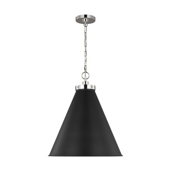 Wellfleet Large Cone Pendant (7725|CP1281MBKPN)