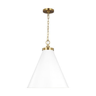 Wellfleet Large Cone Pendant (7725|CP1281MWTBBS)