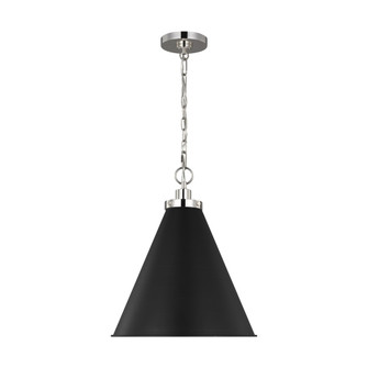 Wellfleet Medium Cone Pendant (7725|CP1271MBKPN)