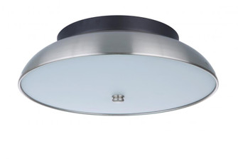 Soul 1 Light 12.5'' LED Flushmount in Flat Black/Brushed Polished Nickel (20|X6813-FBBNK-LED)