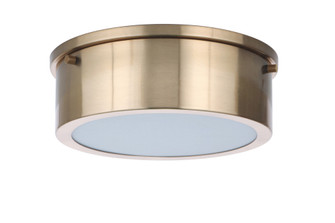 Fenn 1 Light 9'' LED Flushmount in Satin Brass (20|X6709-SB-LED)