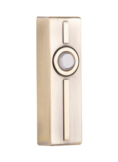 Surface Mount LED Lighted Push Button in Antique Brass (20|PB5013-AB)