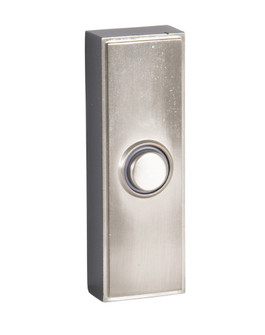 Surface Mount LED Lighted Push Button in Brushed Polished Nickel (20|PB5011-BNK)
