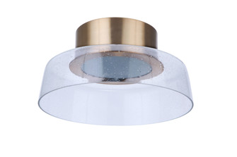Centric 13.75'' LED Flushmount in Satin Brass (20|55182-SB-LED)