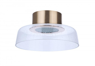 Centric 12.5'' LED Flushmount in Satin Brass (20|55181-SB-LED)