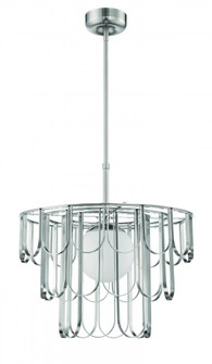 Melody 1 Light Pendant in Brushed Polished Nickel (20|54992-BNK)