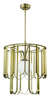 Melody 1 Light Pendant in Satin Brass (20|54991-SB)
