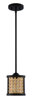 Malaya 1 Light Mini Pendant in Aged Bronze Brushed (20|54591-ABZ)