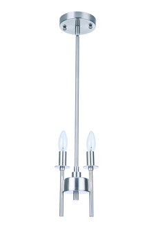 Larrson 2 Light Mini Pendant in Brushed Polished Nickel (20|54392-BNK)