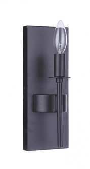 Larrson 1 Light Wall Sconce in Flat Black (20|54361-FB)