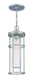 Encompass 1 Light Outdoor Pendant in Satin Aluminum (20|ZA4211-SA)