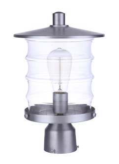 Canon 1 Light Outdoor Post Mount in Satin Aluminum (20|ZA3625-SA)