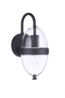 Sivo 1 Light Small Outdoor Wall Lantern in Midnight (20|ZA3504-MN)