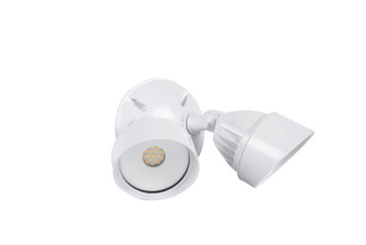 2 Light Outdoor LED Flood in White (20|Z422-W-LED)