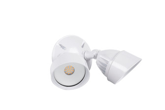 2 Light Outdoor LED Flood in White (20|Z422-W-LED)