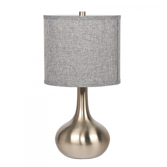 1 Light Metal Base Table Lamp in Brushed Polished Nickel (20|86235)