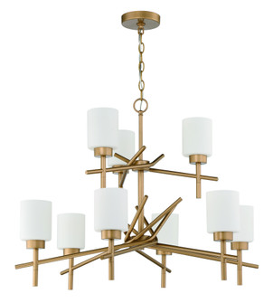 Cadence 9 Light Chandelier in Soft Gold (20|54629-SG)