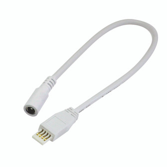 24''  Power Line Cable for Lightbar Silk,  White (104|NAL-808/24W)