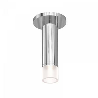 2'' Small LED Surface Mount w/Etched Glass Trim and 25° Narrow Flood Lens (107|3060.01-GC25)