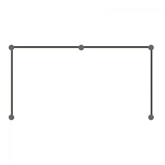 24''/24'' Double N LED Wall Bar (107|23QSKN222R120PHA)
