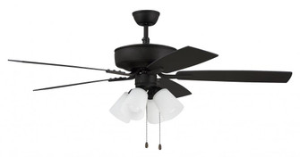 52'' Ceiling Fan w/Blades, 4 White Frost LED Lights (20|P114ESP5-52ESPWLN)